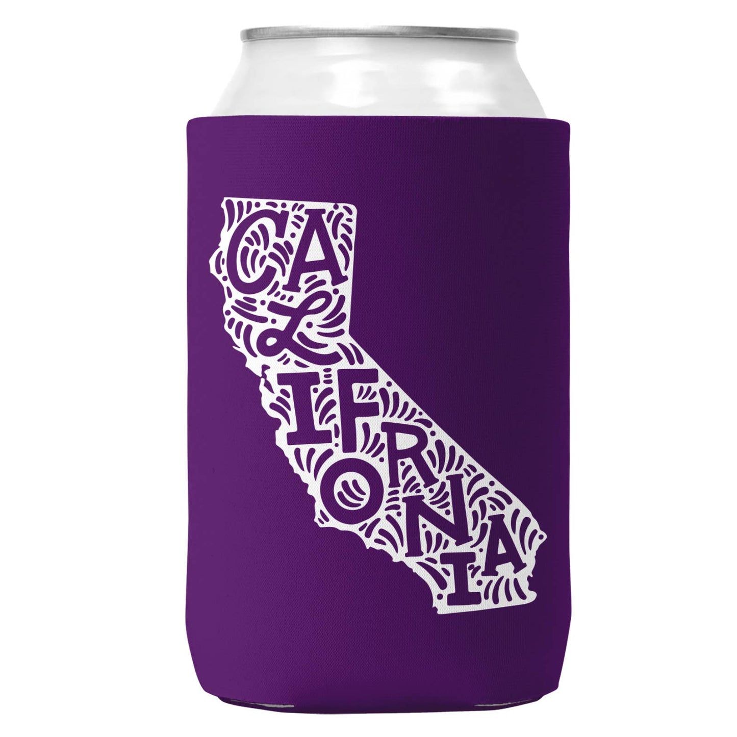 California Can Coozie Cooler for 12oz Cans | State Koozie-2