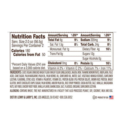 Lenny And Larry's The Complete Cookie White Chocolate Macadamia (12x4 OZ)-1