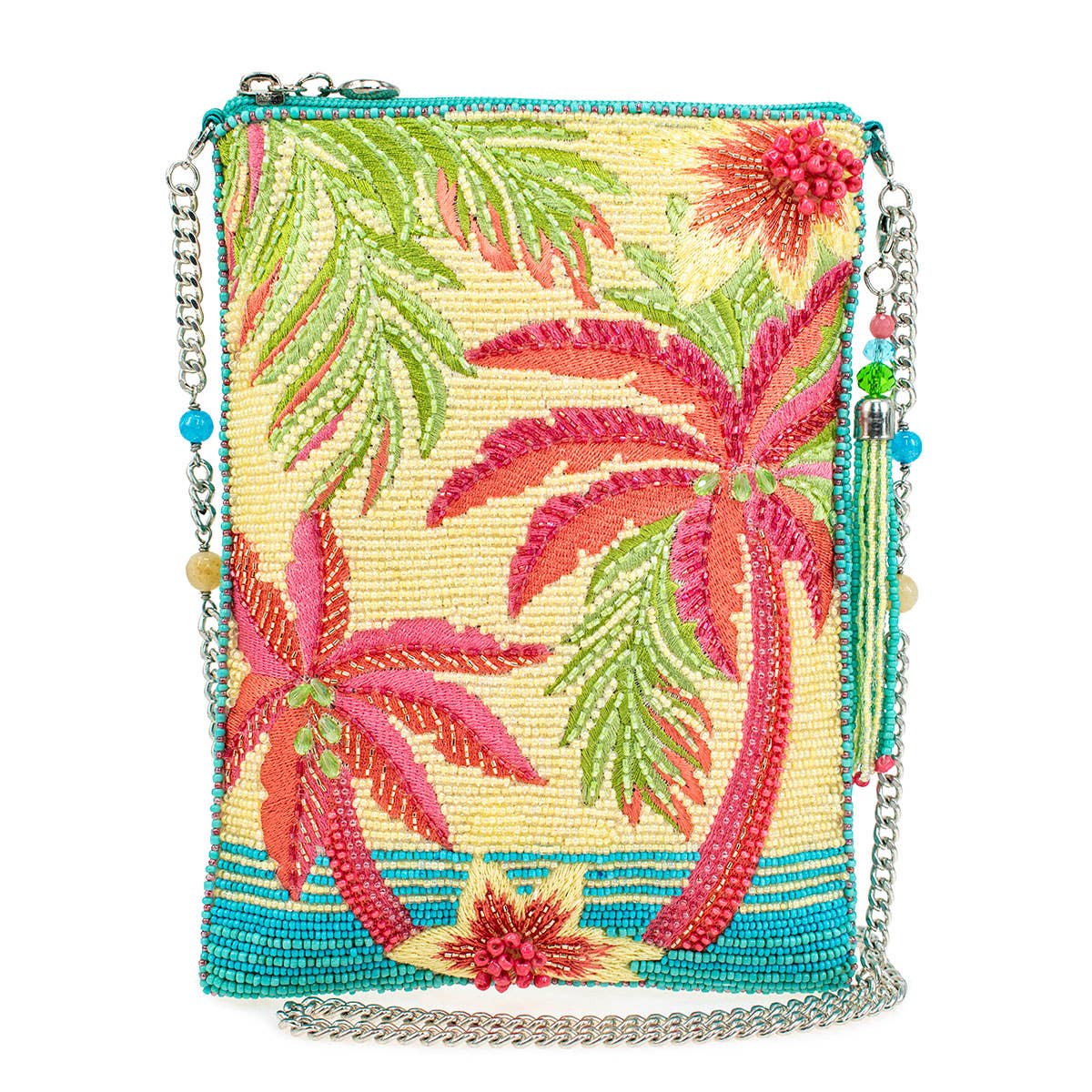 Happy Place Mini Crossbody Beaded Bag by Mary Frances-0