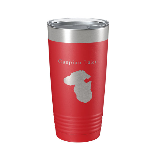 Caspian Lake Map Tumbler Travel Mug Insulated Laser Engraved Coffee Cup Vermont 20 oz-10