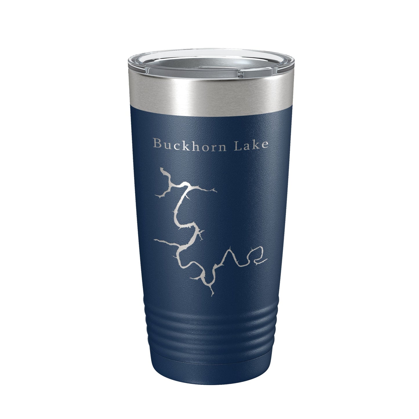 Buckhorn Lake Map Tumbler Travel Mug Insulated Laser Engraved Coffee Cup Kentucky 20 oz-8