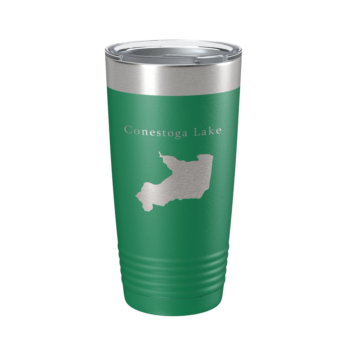 Conestoga Lake Map Tumbler Travel Mug Insulated Laser Engraved Coffee Cup Nebraska 20 oz-9
