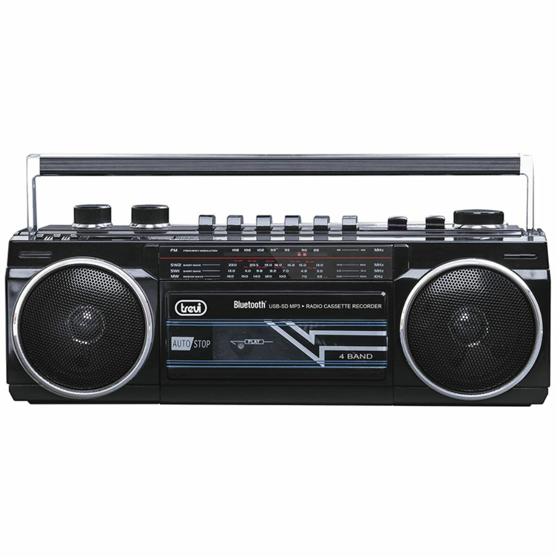 Portable&nbsp;Bluetooth Radio Trevi RR 501 BT Black-0