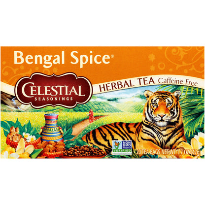 Celestial Seasonings Bengal Spice Herb Tea (6x20 Bags)-0