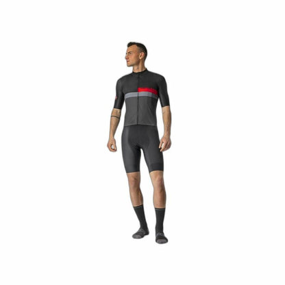 Cycling jersey Castelli A Blocco Black-3