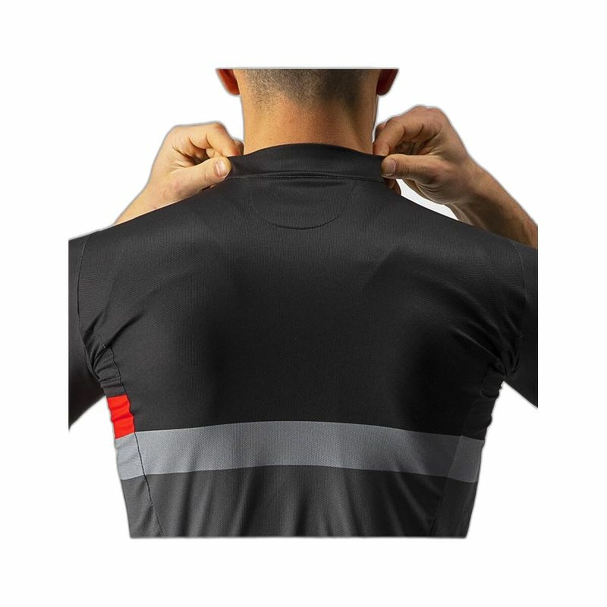 Cycling jersey Castelli A Blocco Black-1