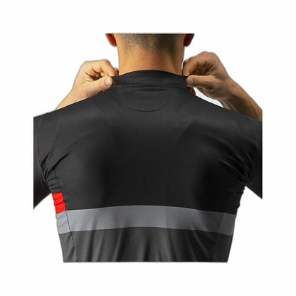 Cycling jersey Castelli A Blocco Black-1