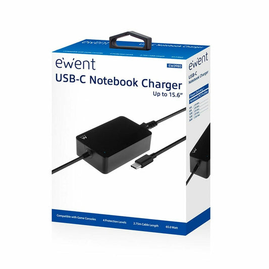 Laptop Charger Ewent EW3980 65 W-10