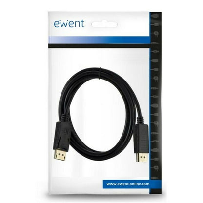DisplayPort Cable Ewent Black-1