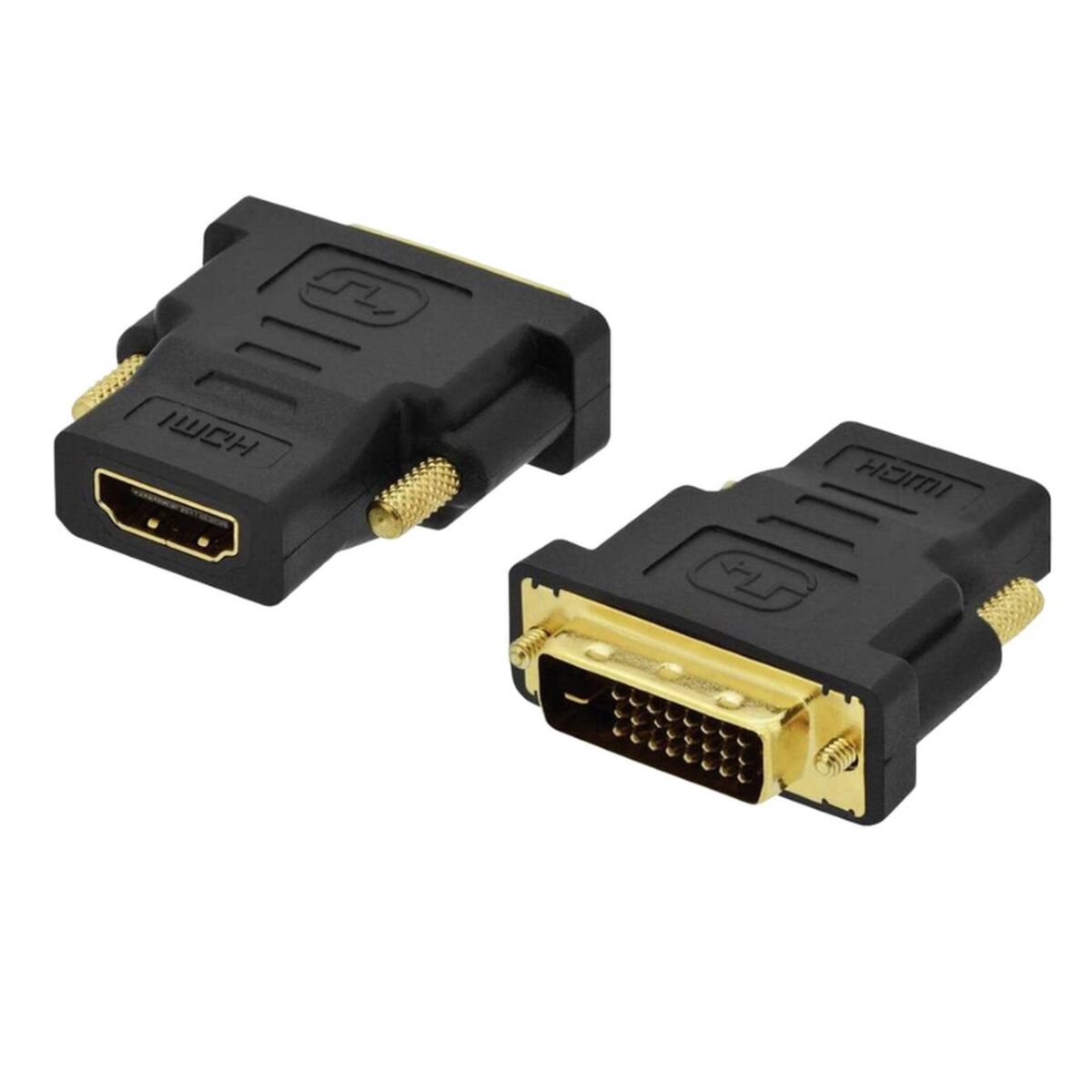 HDMI to DVI adapter Ewent EC1371 Black-0