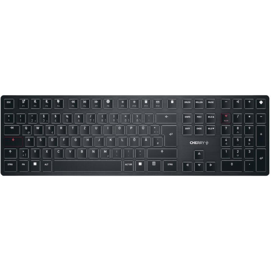 CHERRY KW X ULP tastaturi USB + RF Wireless + Bluetooth QWERTZ Germană Negru (G8U-27000LTBDE-2)-0