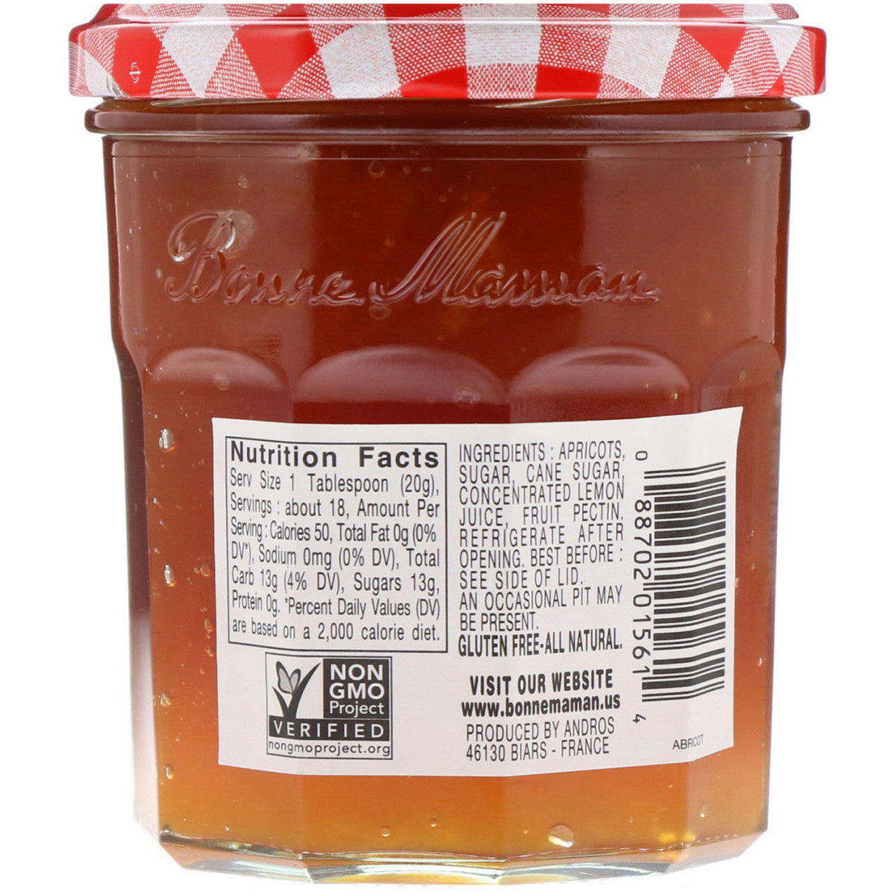 Bonne Maman Apricot Preserves (6x13Oz)-1