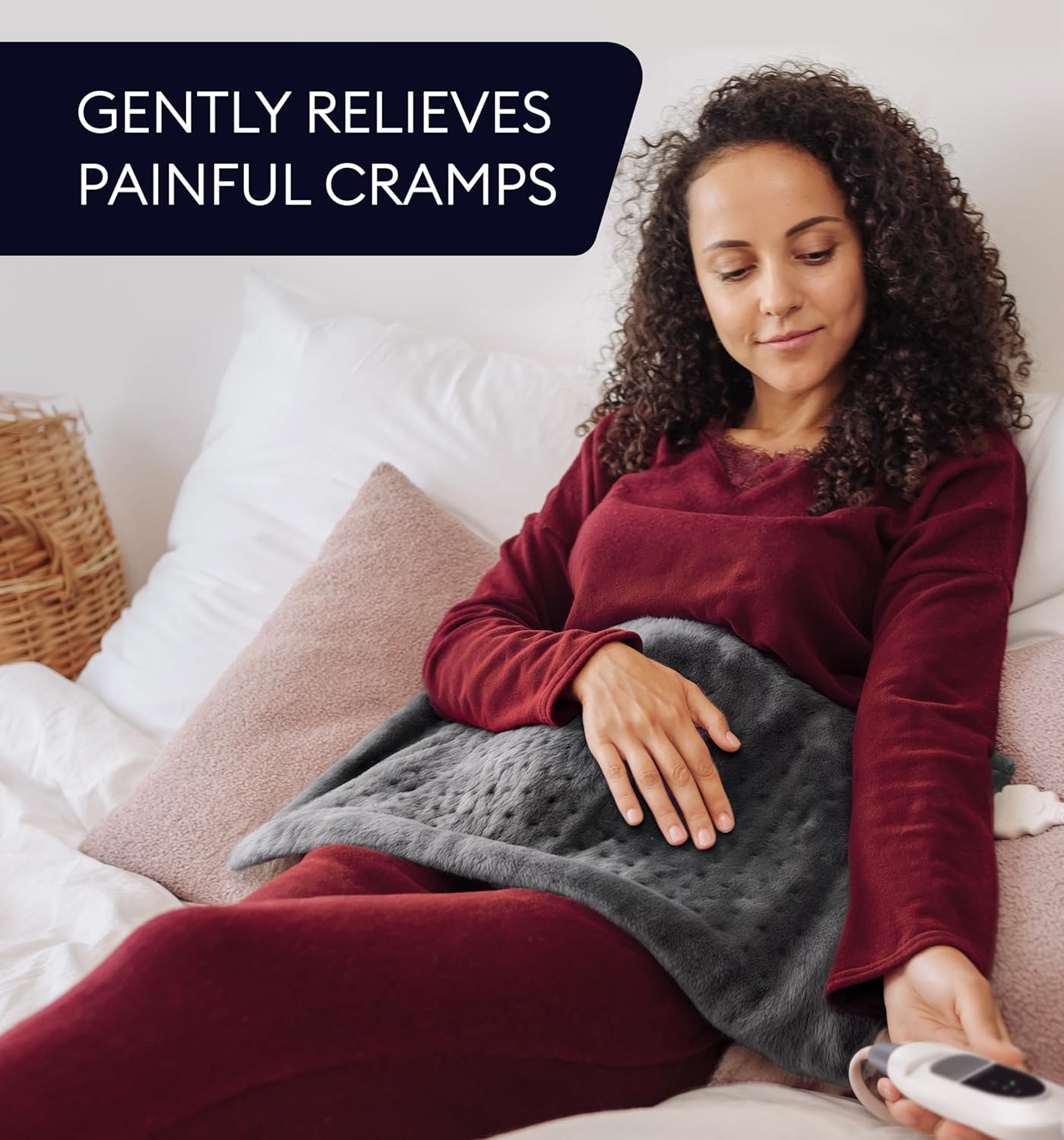 Heating Pad XXL, Soft Gray-1