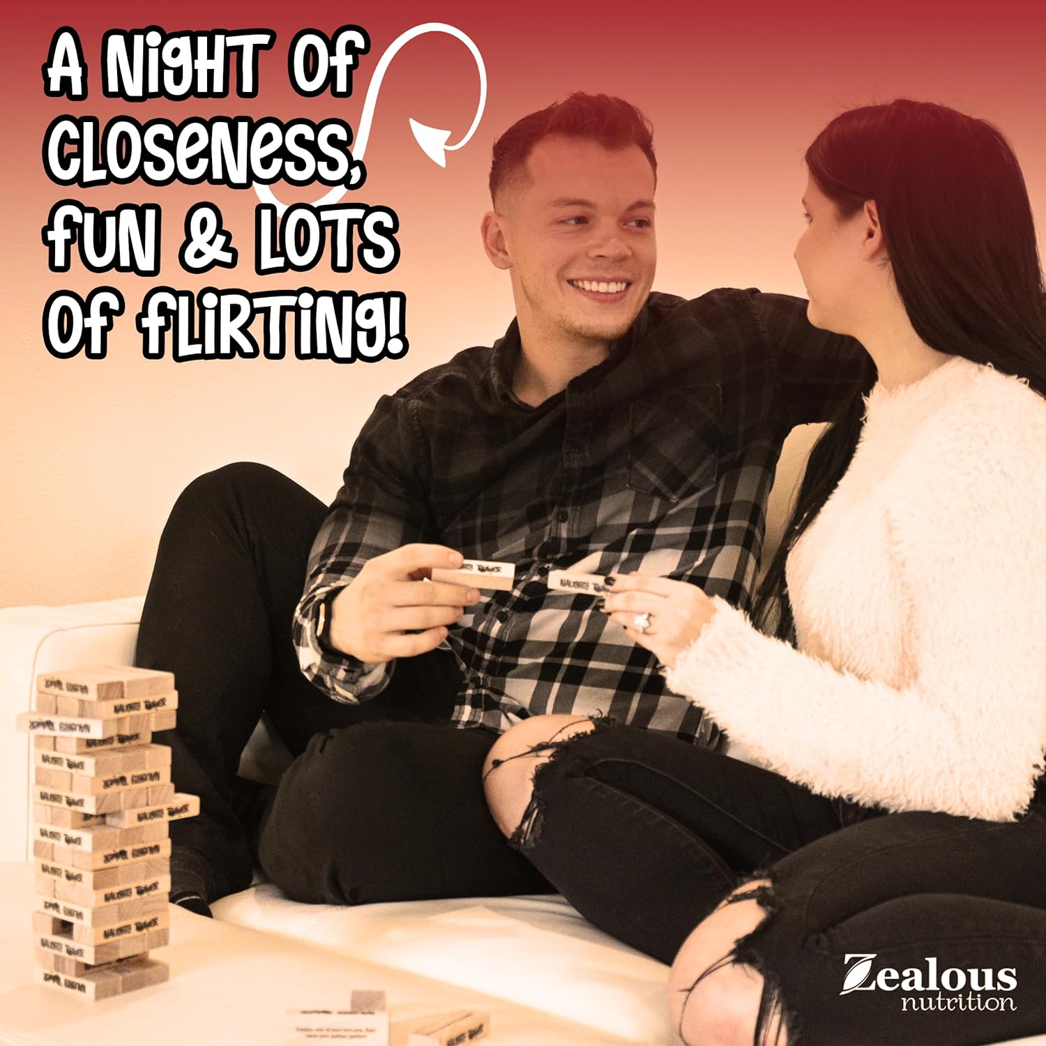 Exciting & Steamy Stacking Block Couples Game-3