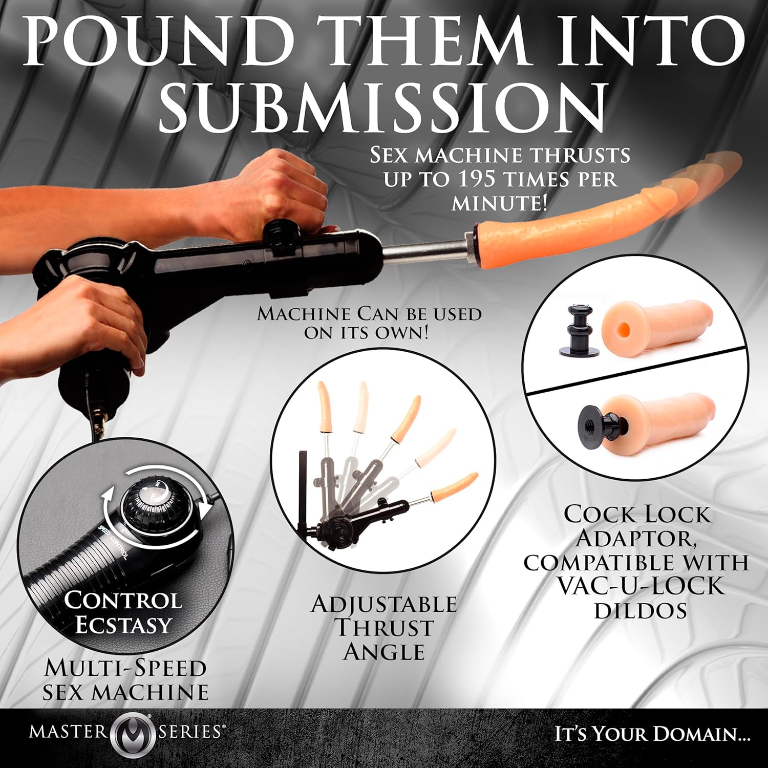 ForceLounge Obedience BDSM Sex Machine Bench-4