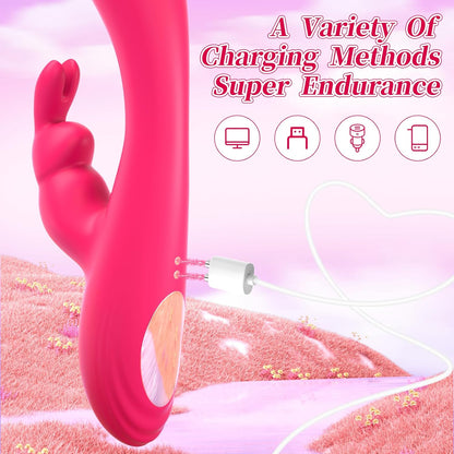HaloTease G-Spot Rabbit Vibrator-4