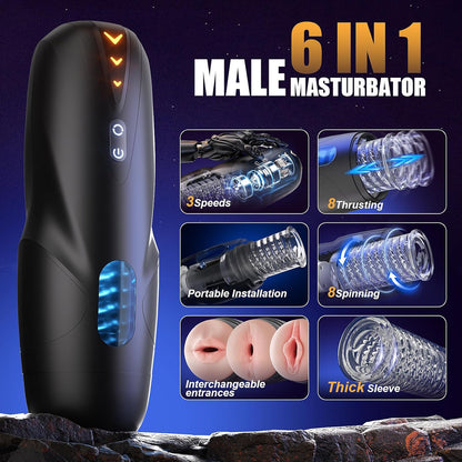 ApexTremor Thrusting & Spinning Male Stroker-1
