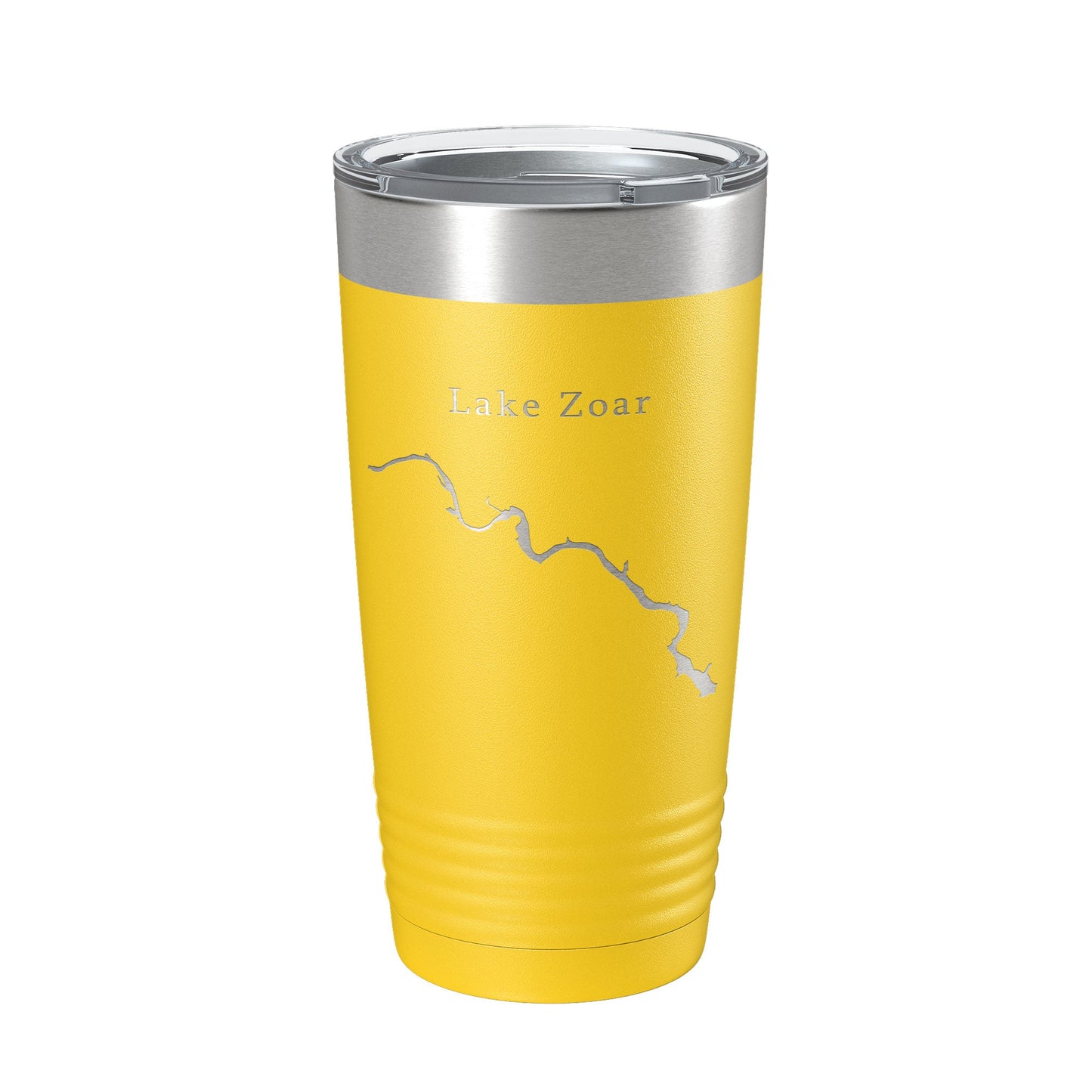 Lake Zoar Map Tumbler Travel Mug Insulated Laser Engraved Coffee Cup Housatonic River Connecticut 20 oz-4