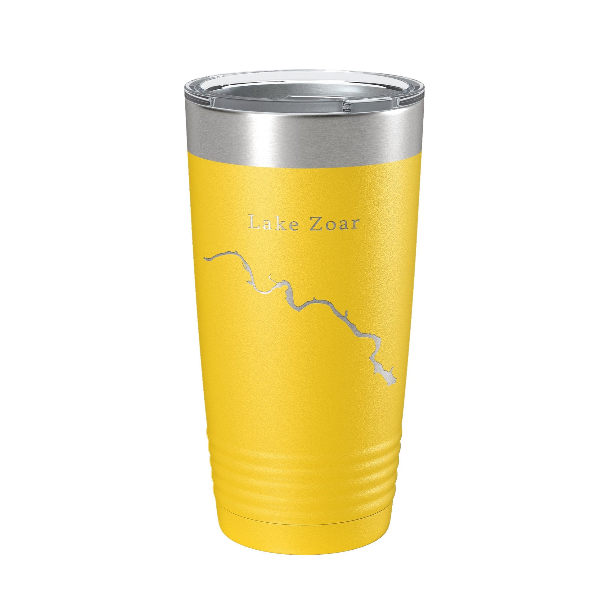 Lake Zoar Map Tumbler Travel Mug Insulated Laser Engraved Coffee Cup Housatonic River Connecticut 20 oz-4