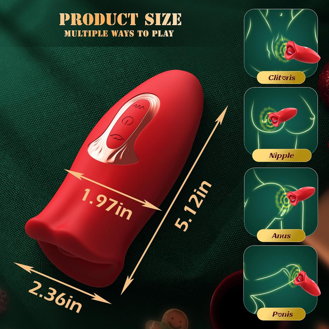 PlushCurve Clit Stimulation Tongue Vibrator-4