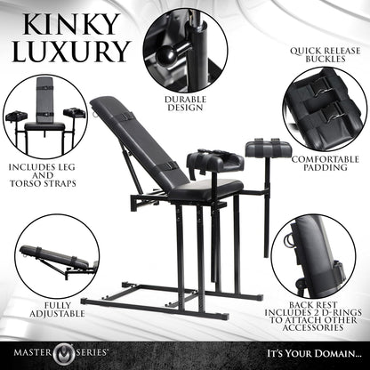 ControlChair Adjustable BDSM Obedience Chair-3