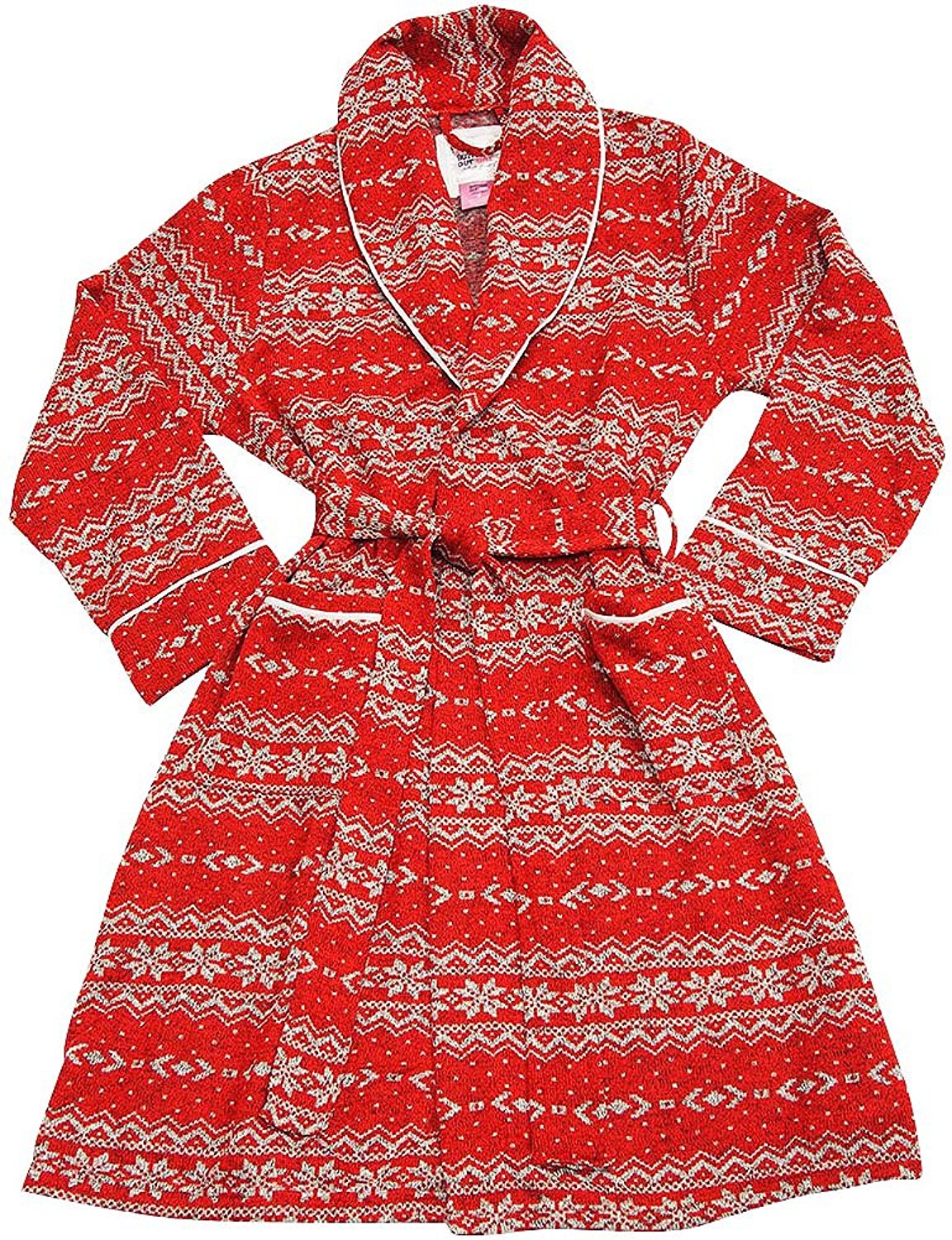 B.O.P.J. - Ladies Long Sleeve Fleece Robe-0