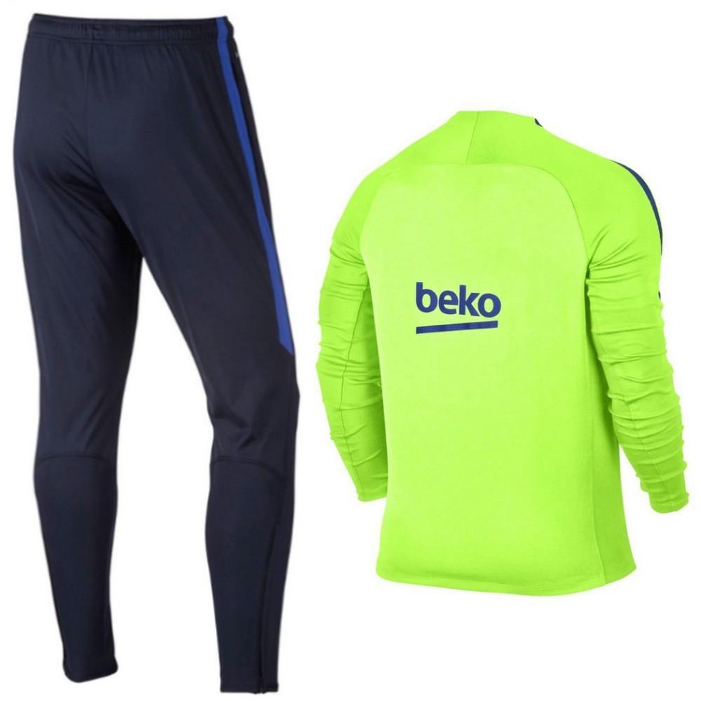 Fc Barcelona Training Technical Soccer Tracksuit 2017 - Nike-1