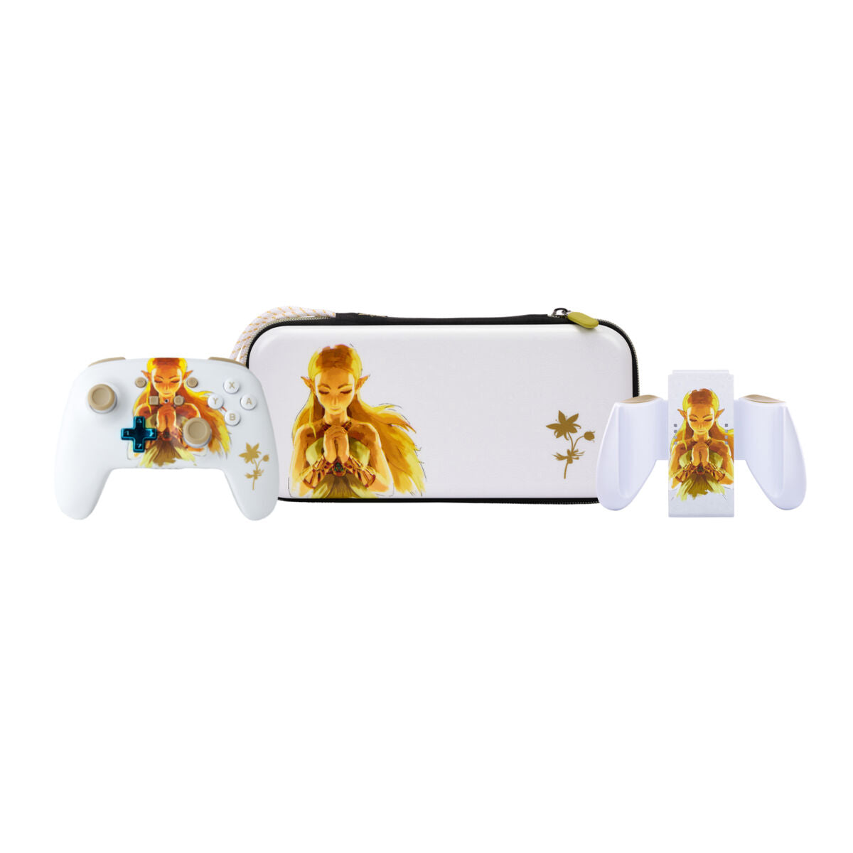 Gaming Control Powera NSAC0059-01 Nintendo Switch White/Gold-1