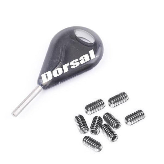 DORSAL Surfboard Fin Screws and Hex Key-0
