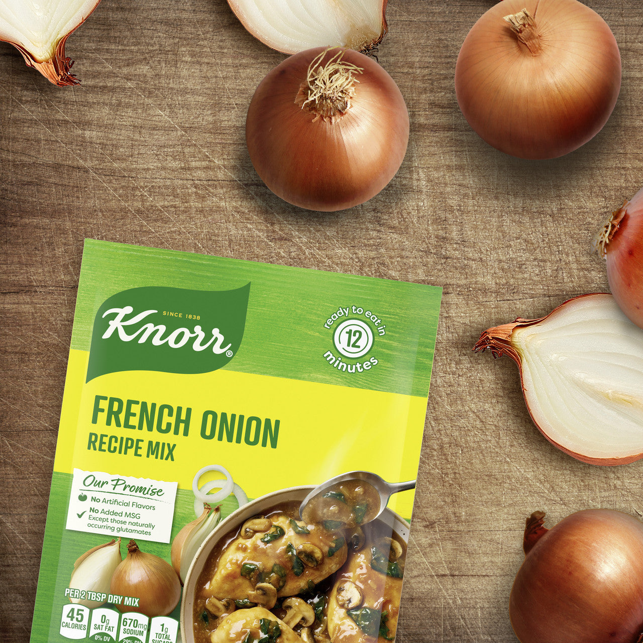 Knorr French Onion Recipe Mix (12x1.4Oz)-3