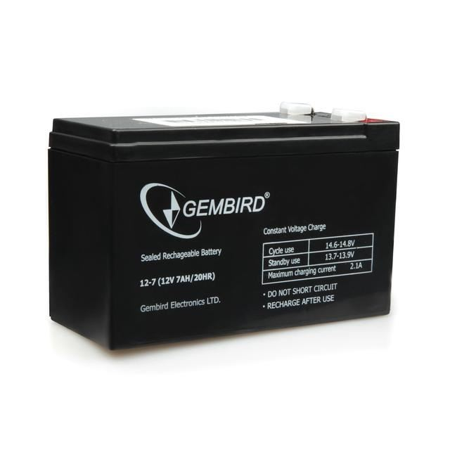 Baterie UPS Gembird 12V/7AH (BAT-12V7AH)-0