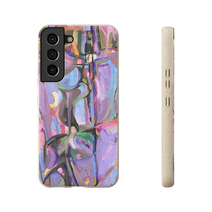 Biodegradable Phone Case with 'Passages' Abstract Original Artwork by Barbara Cleary-39