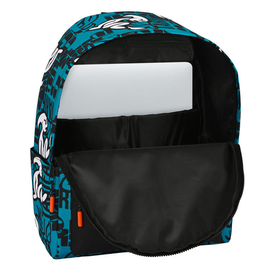 Laptop Backpack El Niño  el niÑo  Black Blue (31 x 40 x 16 cm)-0