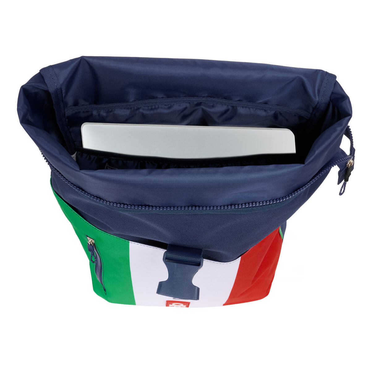 Laptop Backpack Benetton Flag Navy Blue 28 x 42 x 13 cm-4
