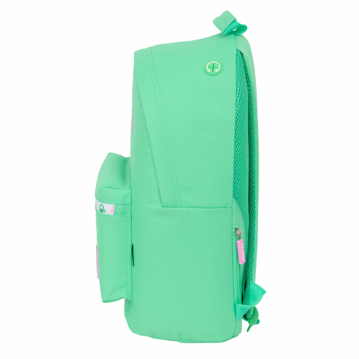 Laptop Backpack Benetton benetton Green 31 x 41 x 16 cm-3