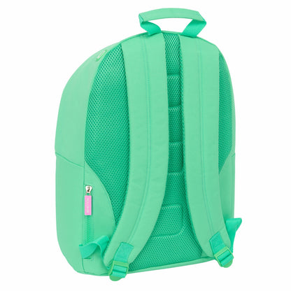 Laptop Backpack Benetton benetton Green 31 x 41 x 16 cm-2
