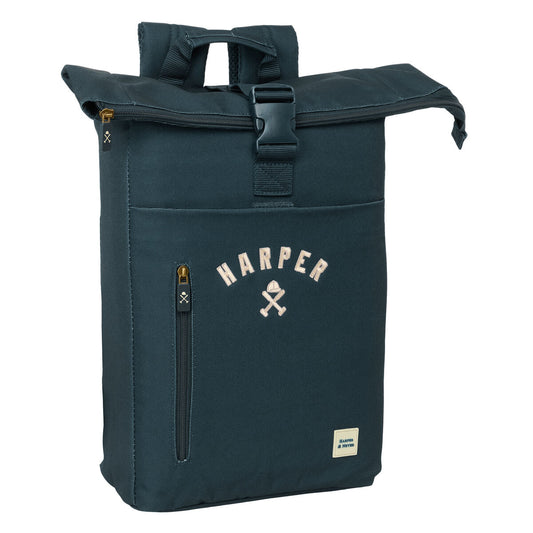 Laptop Backpack Harper & Neyer Navy Blue 28 x 42 x 13 cm-0