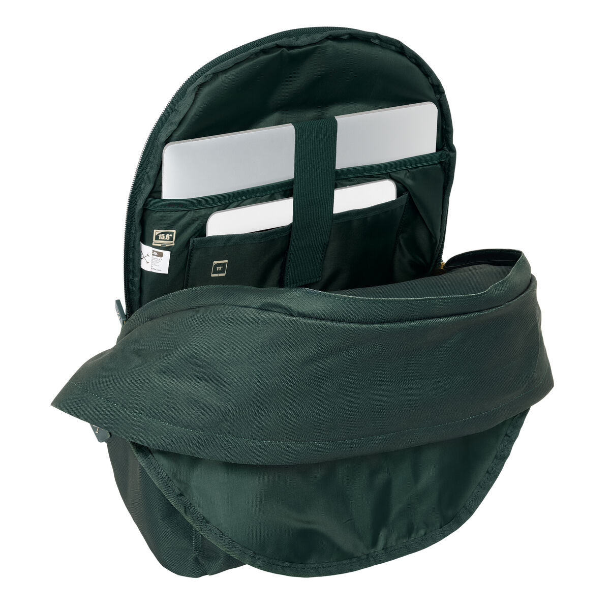 Laptop Backpack Harper & Neyer Dark green 31 x 44 x 18 cm-2