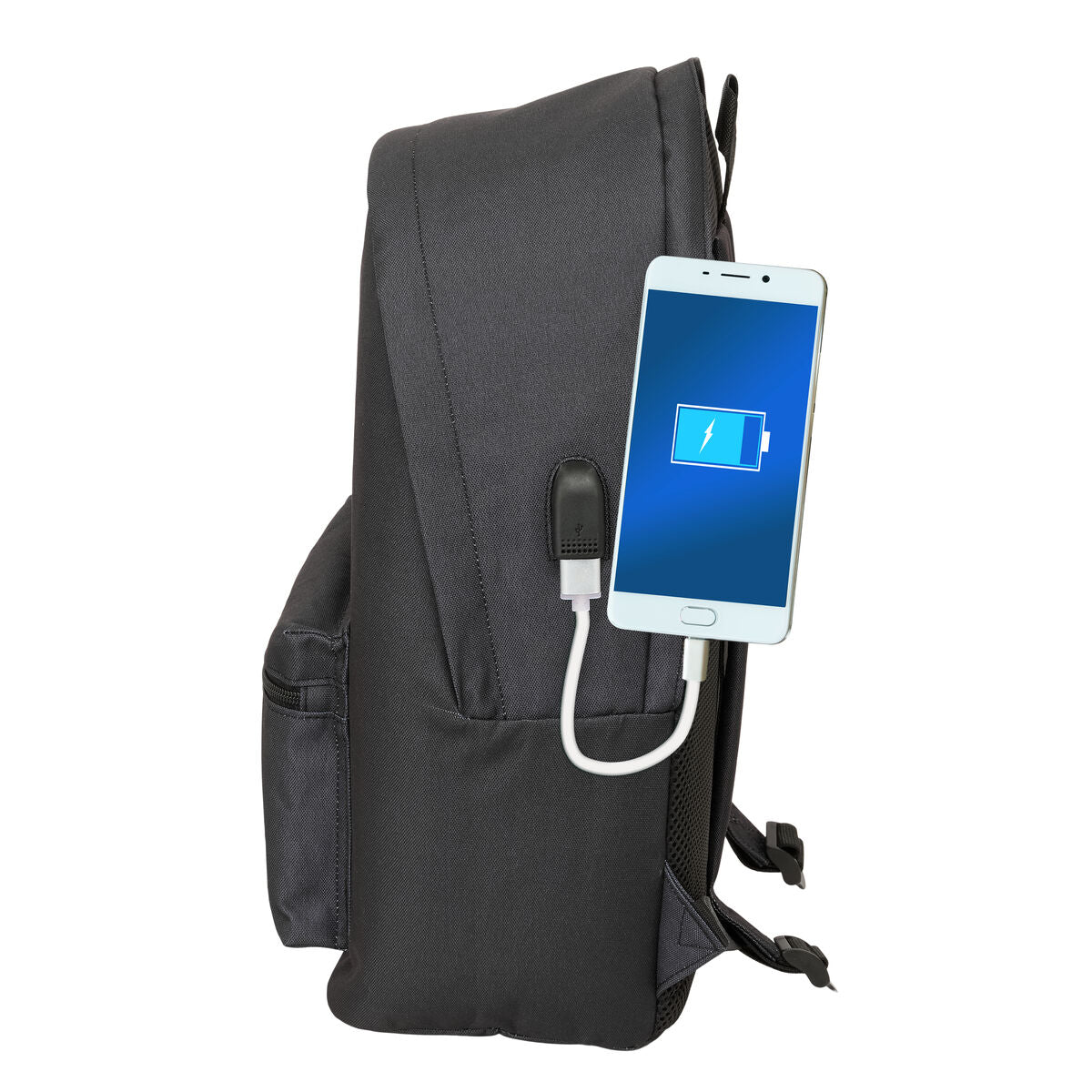 Laptop Backpack Harper & Neyer +usb harper & neyer Black 31 x 44 x 18 cm-3