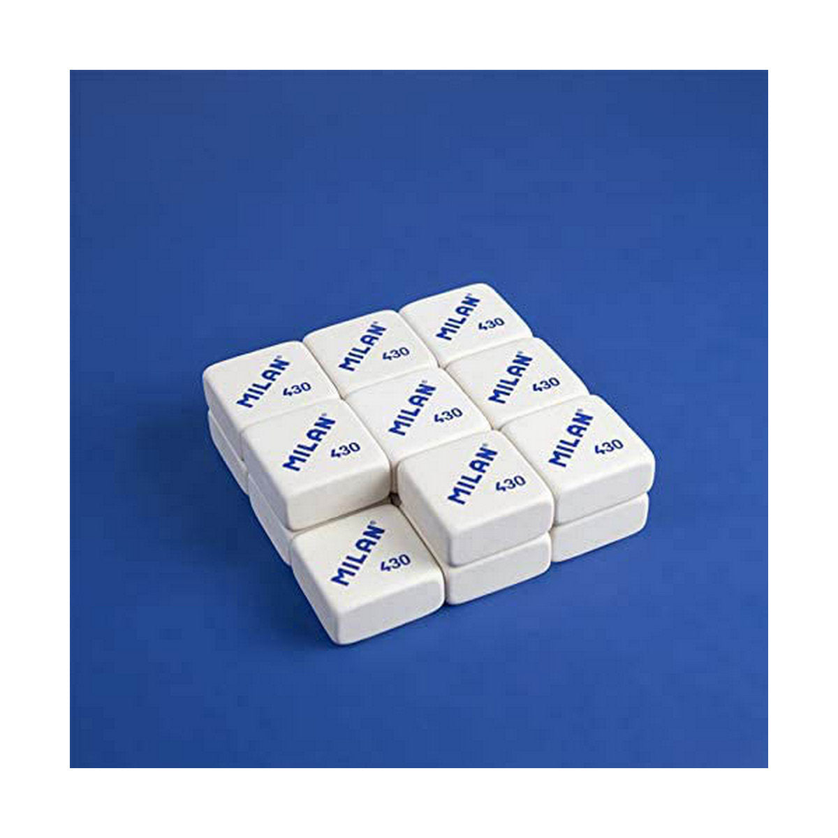 Eraser Set Milan GOMA 430 MIGA DE PAN 30 Pieces (25 Units)-3