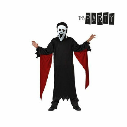 Costume for Children Th3 Party 8606 Black Male Assassin (2 Pieces)-0