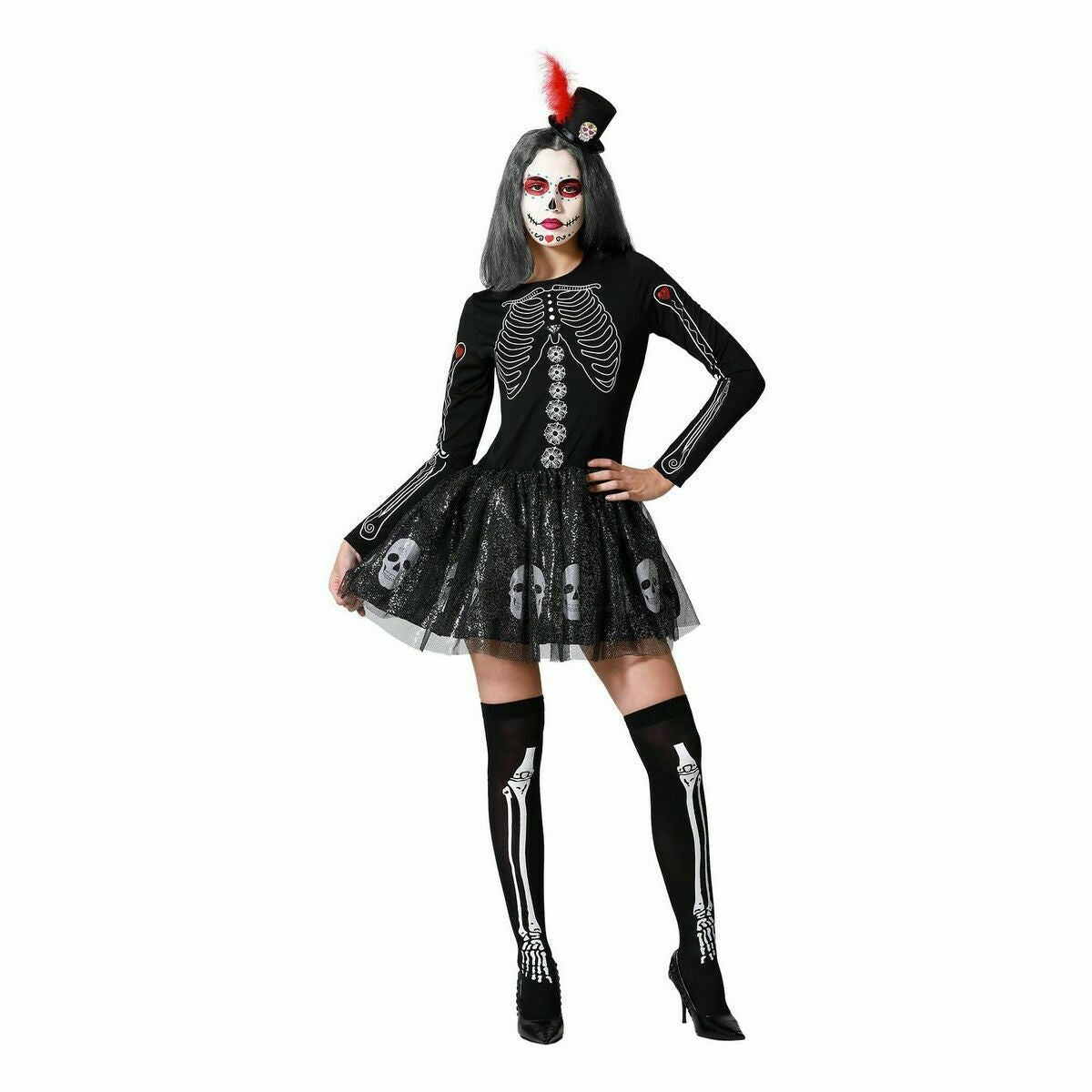 Costume for Adults Skeleton-0