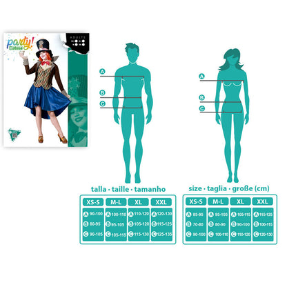 Costume for Adults Crazy Female Milliner-5