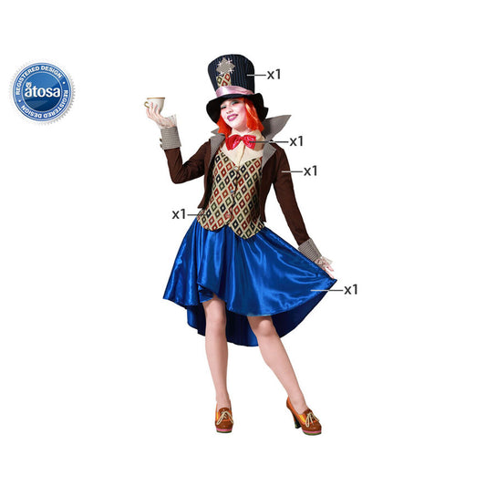 Costume for Adults Crazy Female Milliner-0