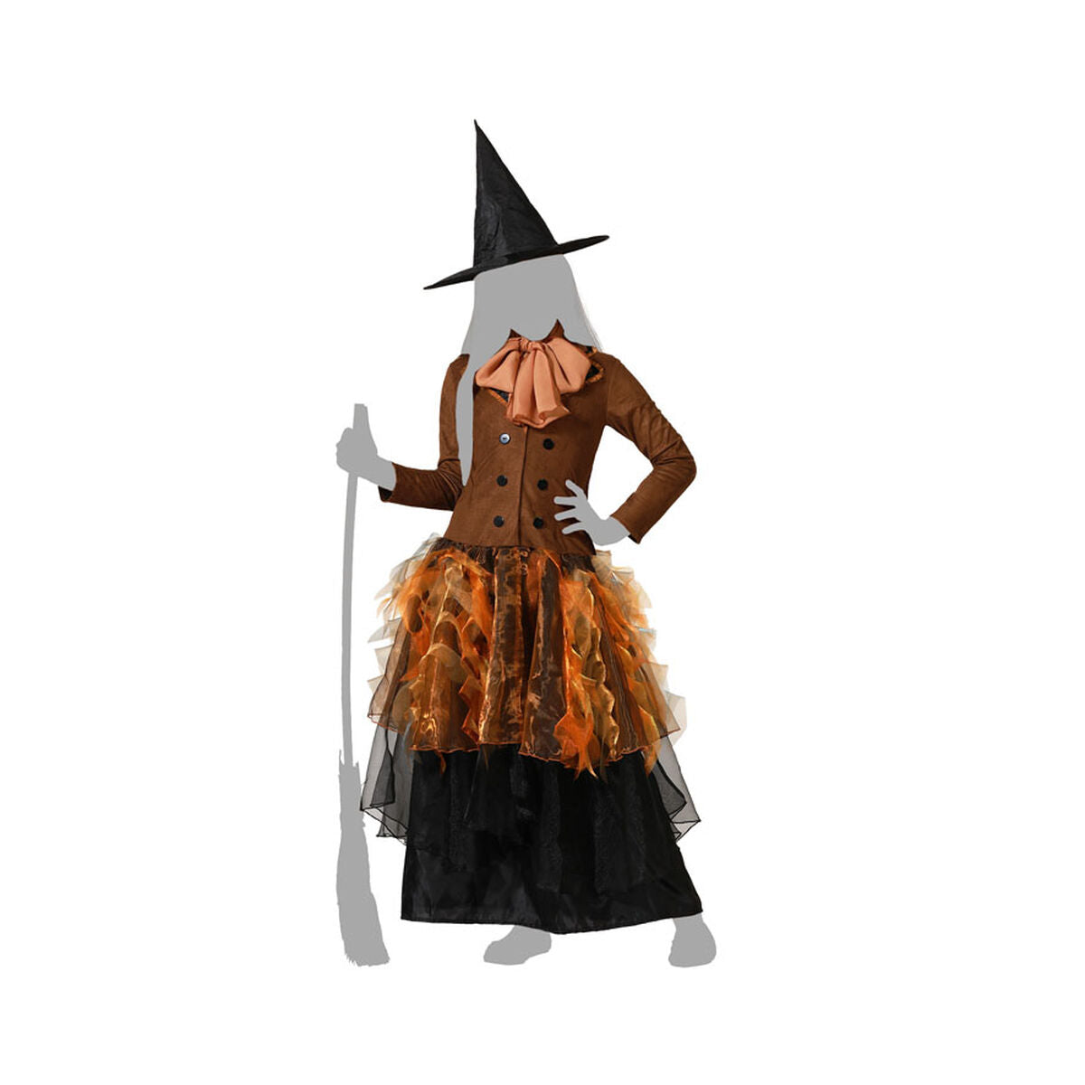 Costume for Children Witch 7-9 Years-2