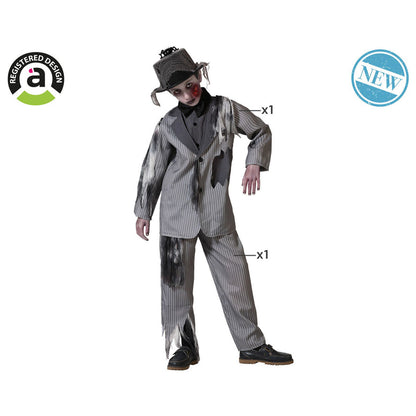Costume for Children Dead Groom Halloween-6