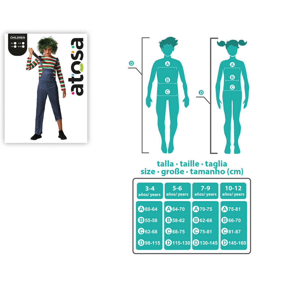 Costume for Children Figure Halloween-3