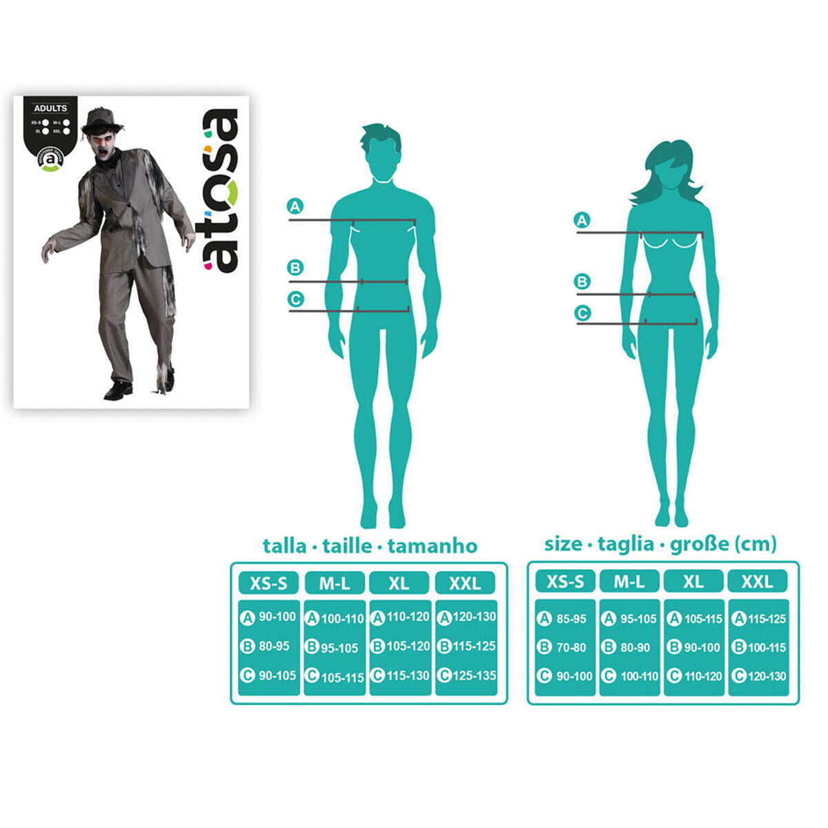 Costume for Adults Dead Groom Halloween-4