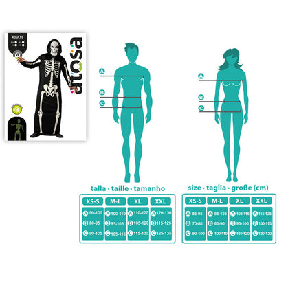 Costume for Adults Skeleton Halloween-4
