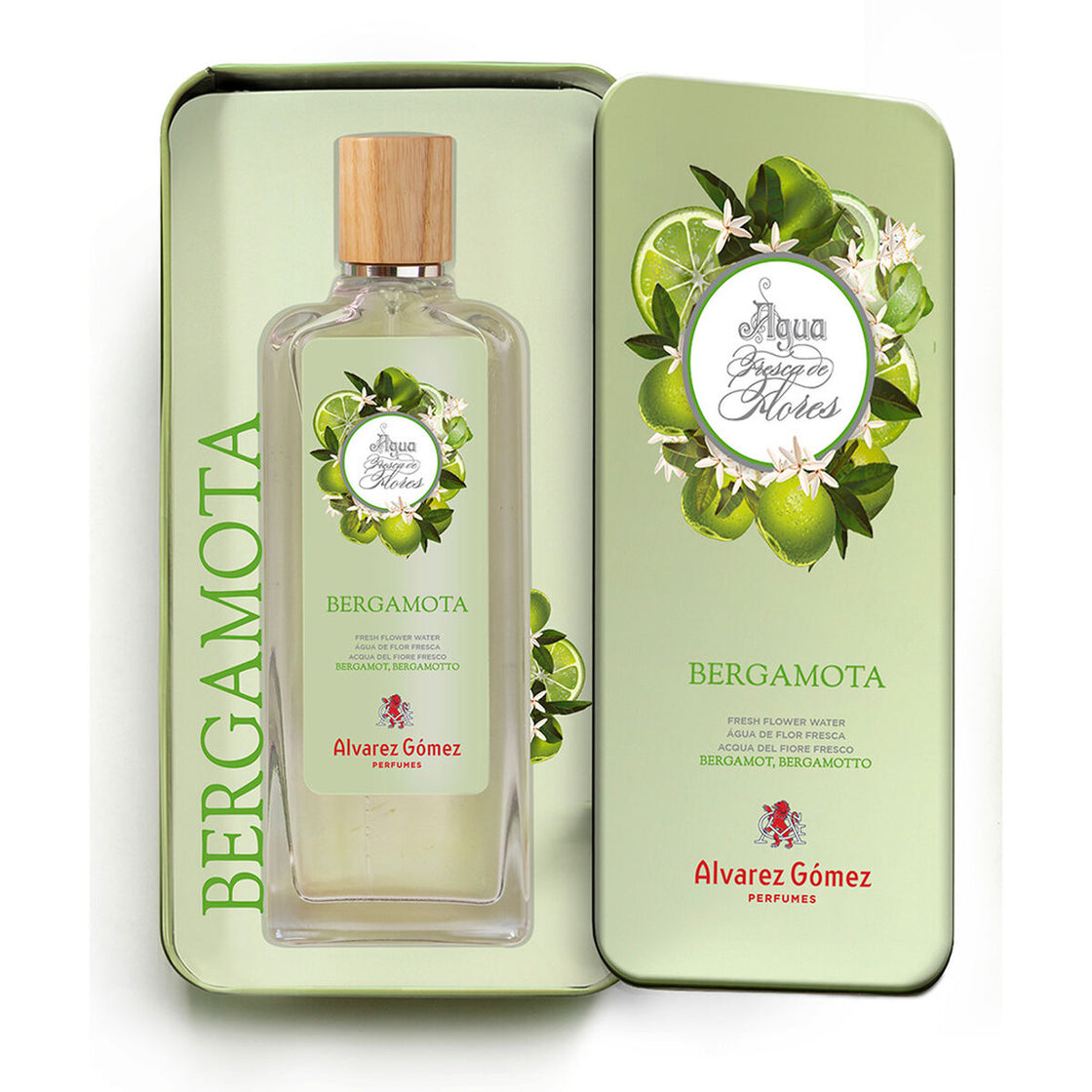 Unisex Perfume Alvarez Gomez Agua Fresca Flores Bergamota EDT 150 ml-0